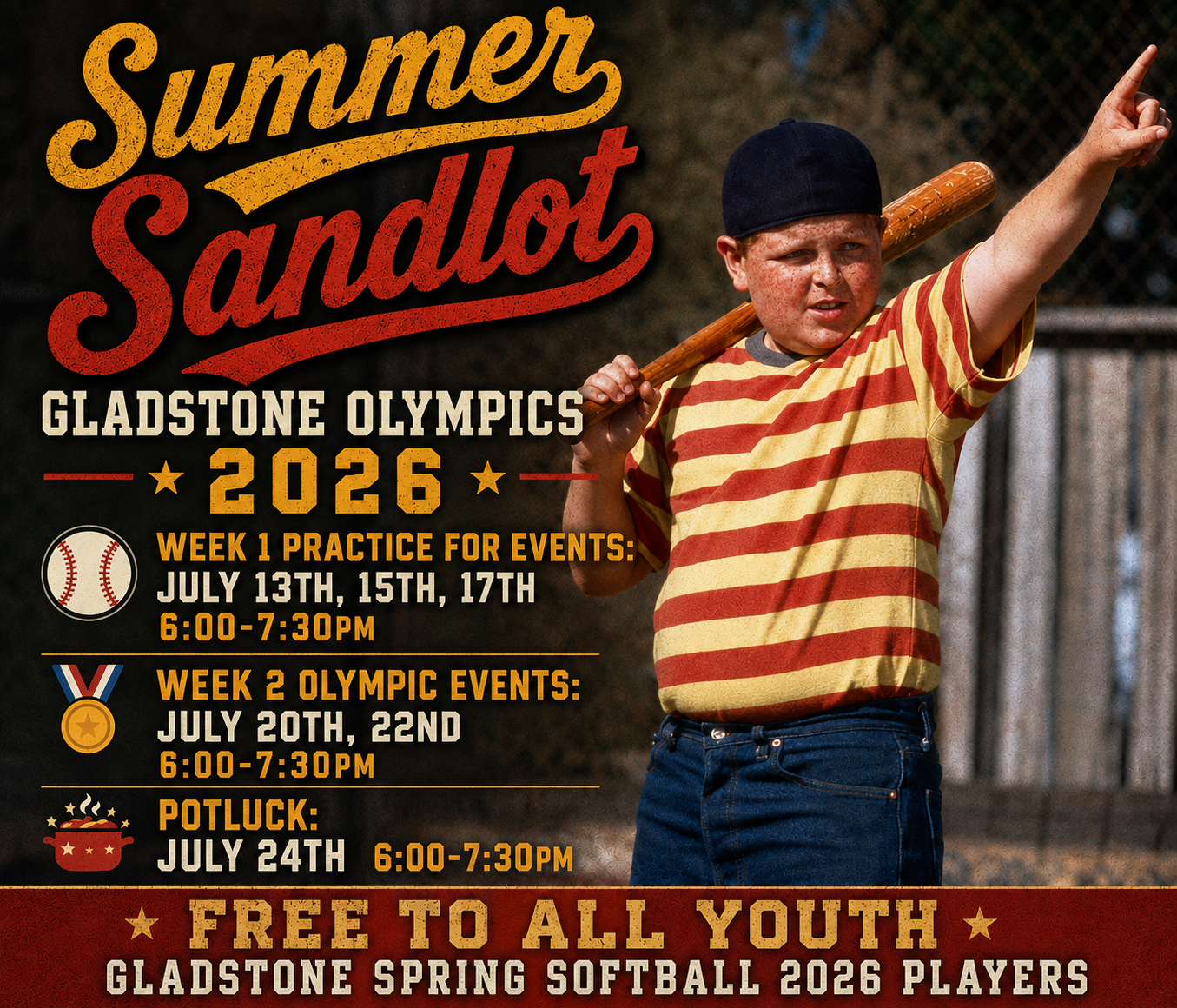 Summer Sandlot Registration